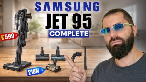 Samsung Jet 95 Complete Extra recensione: aspirapolvere senza fili potente e completa